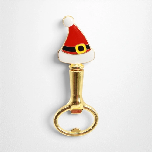Christmas Santa Hat Bottle Opener