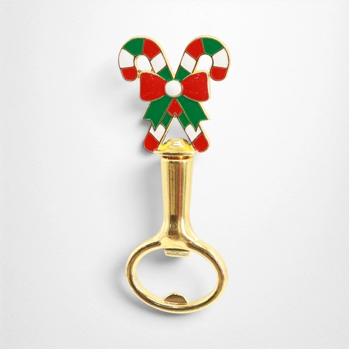 Christmas Candy Canes Bottle Opener