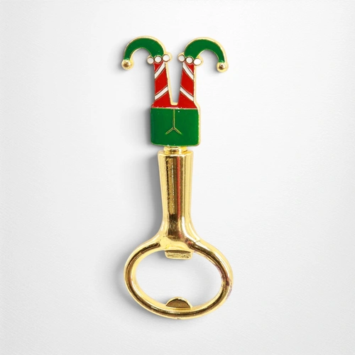 Christmas Elf Legs Bottle Opener