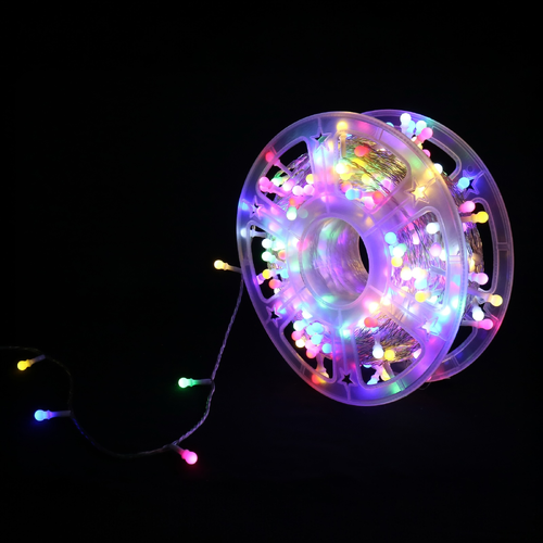 LED Rainbow Berry Lights 400 w/Reel - PREORDER 
