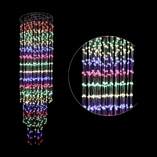 LED Shower Light w/Bubble Balls Multi - PREORDER