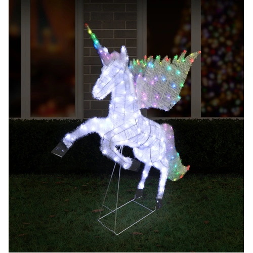 Colour Changing Mesh Tinsel Unicorn - PREORDER