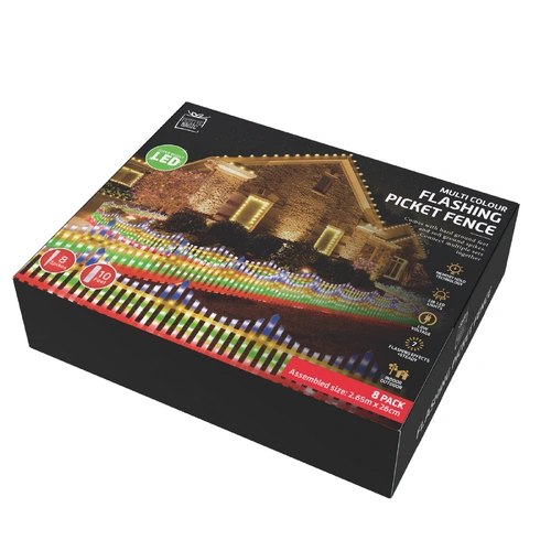 Multi Picket fence- 2.64m x 28cm -PREORDER