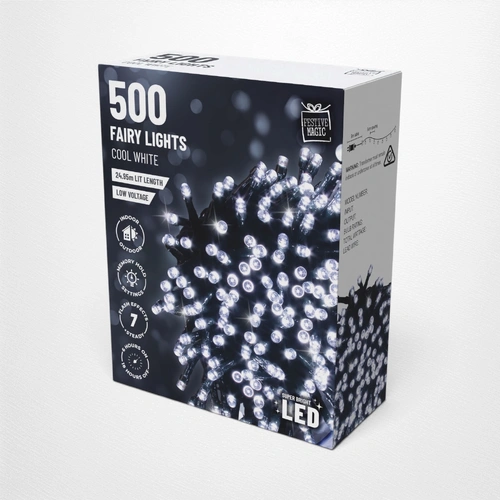 24.95m Cool White  Strings