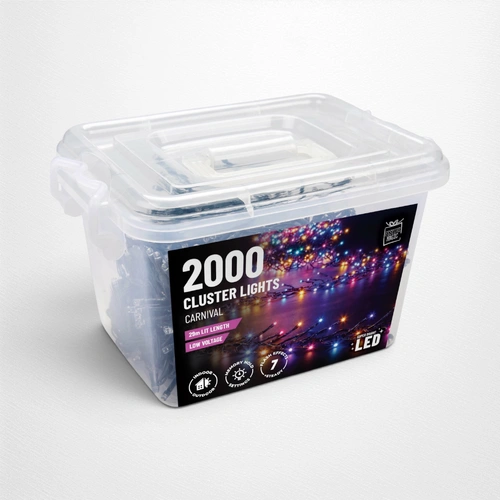 29m Carnival Cluster/Firecracker Strings
