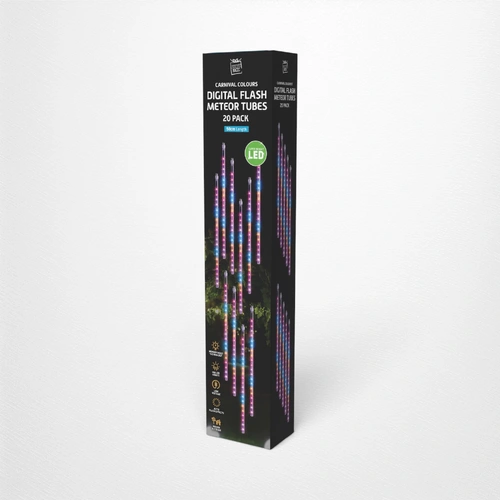Digital Hanging Tubes 20pk - Carnival