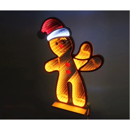 Infinity Waving Gingerbread Motif