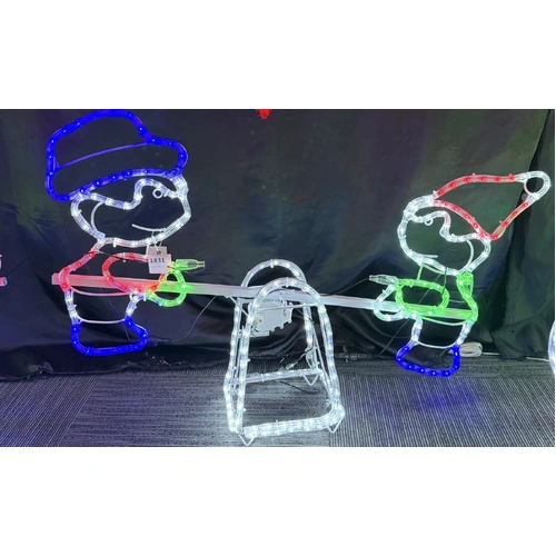 Elf See-Saw Rope Light Motif- Preorder for 2026