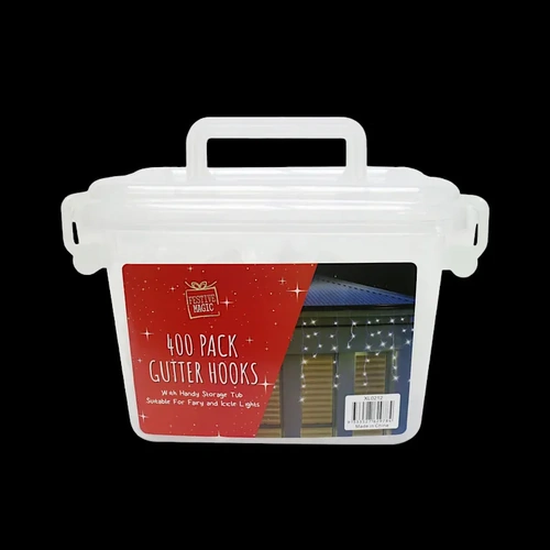 400 Gutter Hooks in storage tub