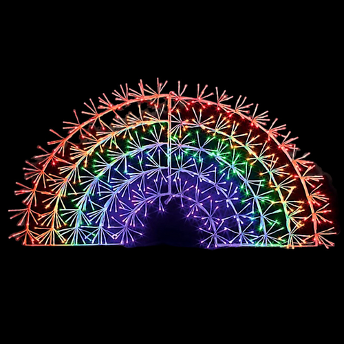 LED Starburst Rainbow Motif Twinkle