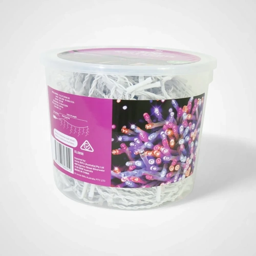 9.9m LED Icicle Carnival Lights 