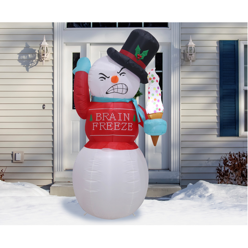 180cm Tall Inflatable Shaking Snowman - avail October 2024