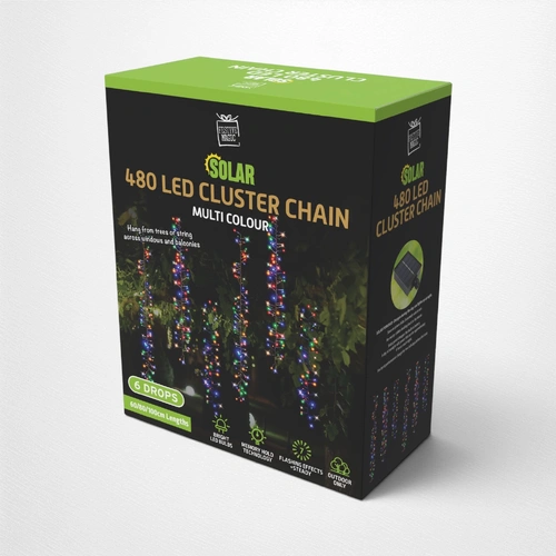 10m Multi Solar cluster Icicles 