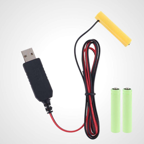 USB Battery Replacer 3pk AAA 