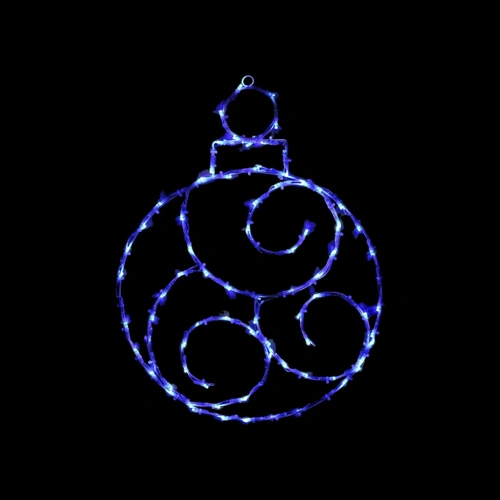  Twinkling Bauble Motif 60cm 