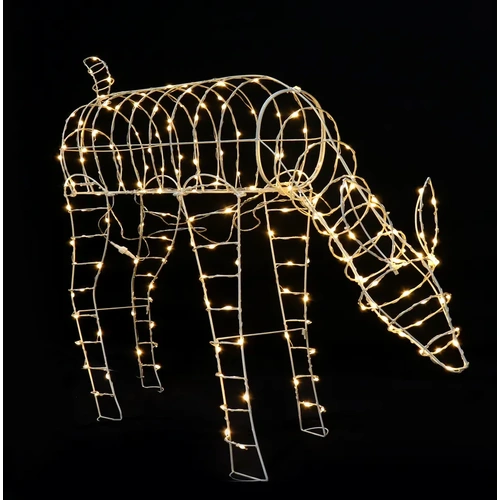 Flexi Warm White Feeding Reindeer