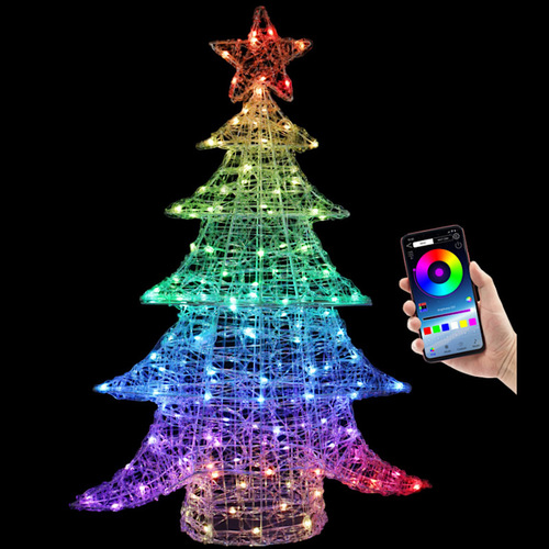 LED App Lightshow Acrylic Tree - avail October 24