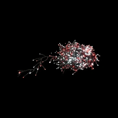 10.4m Red and White Cluster Light 