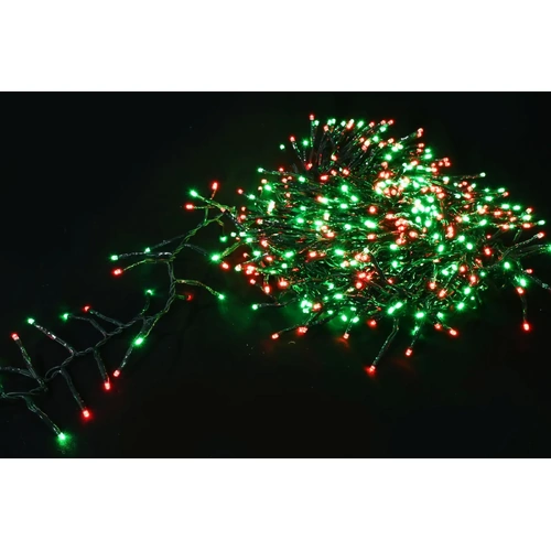10.4m Red & Green White Cluster Light