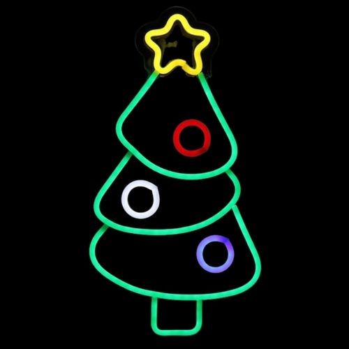 USB Neon Flex Christmas Tree - avail October 2024