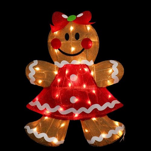 Tinsel Gingerbread Girl - avail October 24