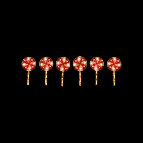 6 Jumbo Lollipops