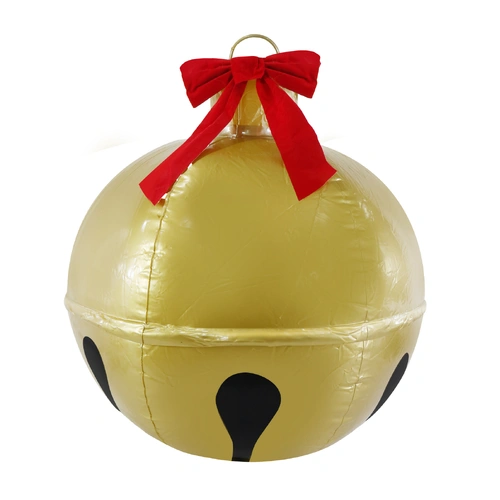 Inflatable Nutbell Bauble with Bow - 60cm - PREORDER FOR 2025