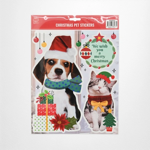 Funky Christmas Pet Stickers C