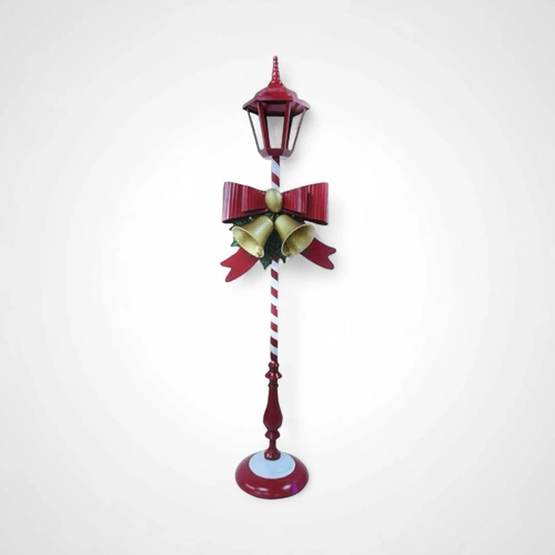 173cm Metal Candy Cane Lamp Post 