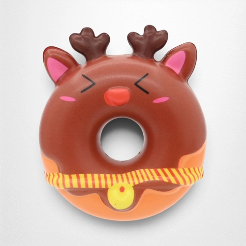 Reindeer Doughnut Squishy Stress Toy