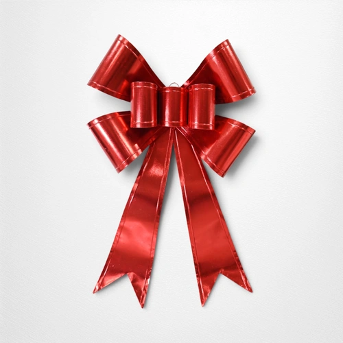 Giant Metallic Metal Bow