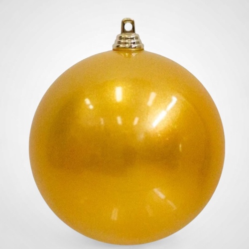 200mm Gold Bauble - avail October 2024