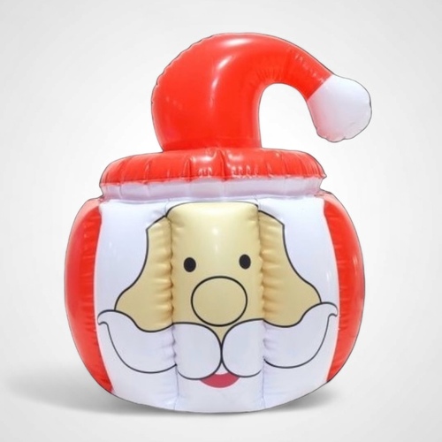 Inflatable Red Santa Drink Cooler -avail October 2024