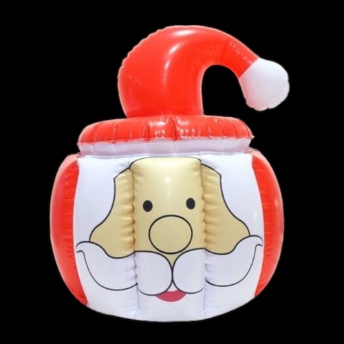 Inflatable Red Santa Drink Cooler -avail October 2024