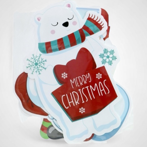 3 Corflute Deco-Santa Snowman Teddy - avail Oct 2024
