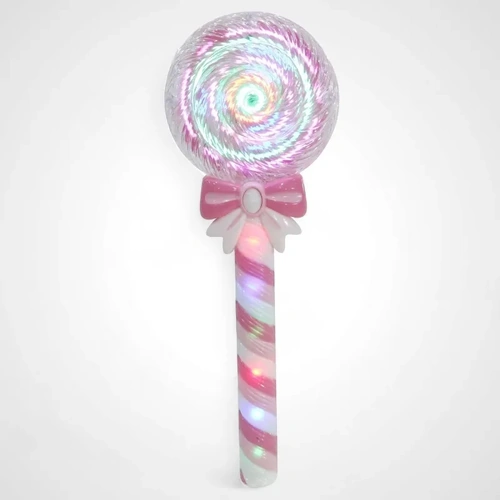 Light Up Pink Lollipop Spinner 