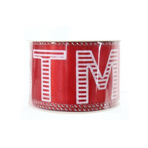 60mm Candycane Ribbon 2.7m(Christmas) - AVAIL OCT 2024