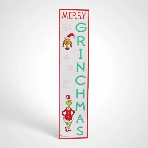 Long Rectangular Merry Grinchmas
