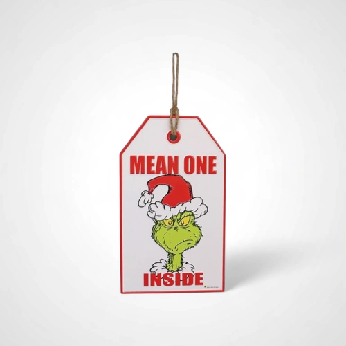 Mean One Inside Door Hanger Sign