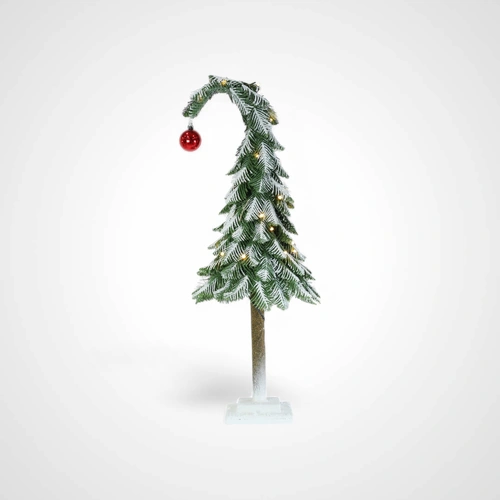 60cm LED Snowy Curve Tree - Available October 2025