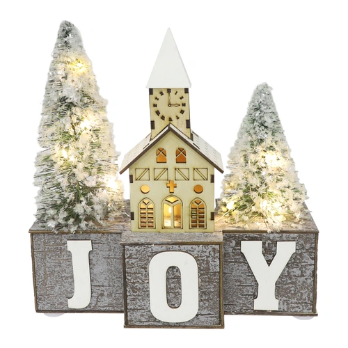 Joy with LED Village