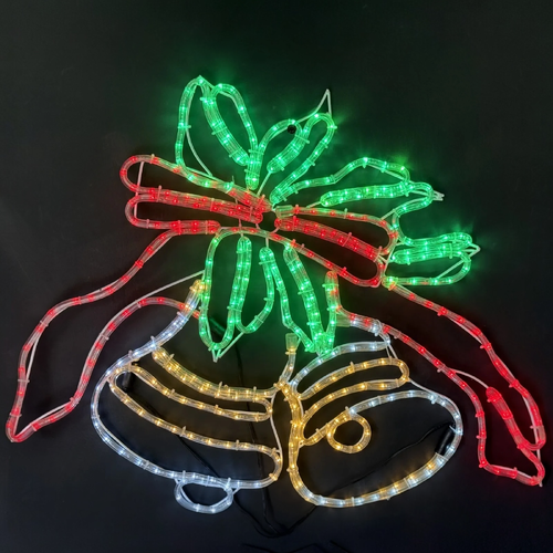 Double Bells Rope Light Motif