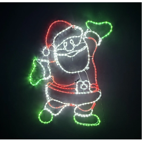 Santa Dancing Rope Light Motif 