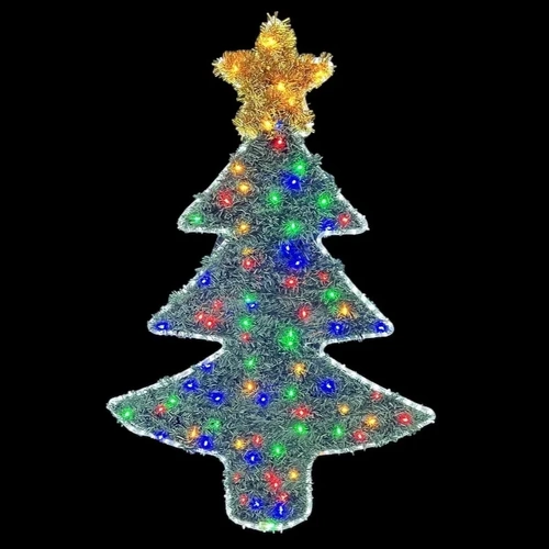 112cm Multi Christmas Tree Rope Light Motif 