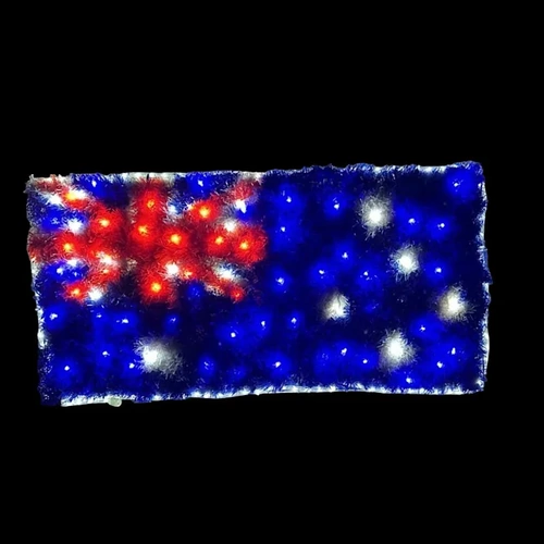 Australian Flag Rope Light Motif 