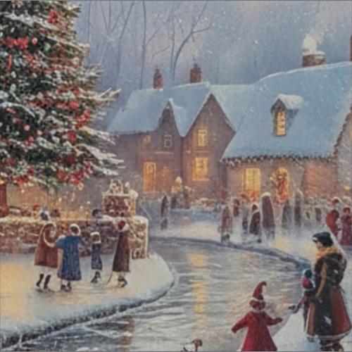Bourton On The Water Light Up Frame